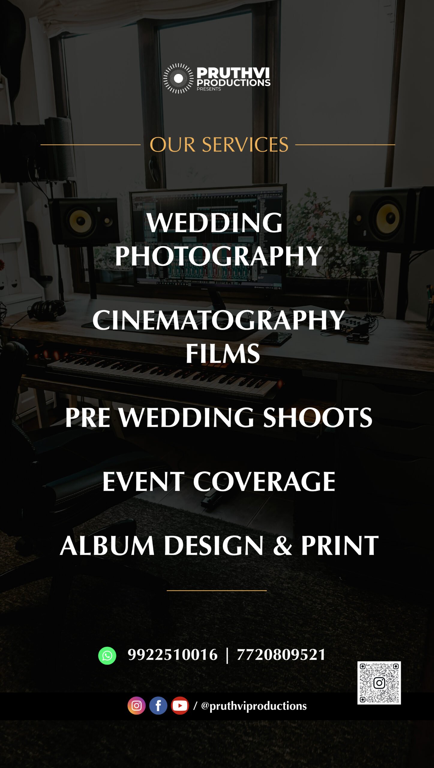 Photography • Cinematography • Editing Studio